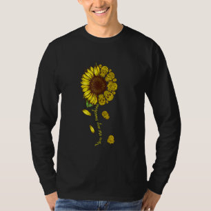 T-shirt Vous Êtes Mon Sunshine Sunflower Débardeur crâne s