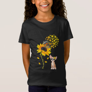 T-Shirt Vous Êtes Mon Sunshine Tournesol Chihuahua Hommes 