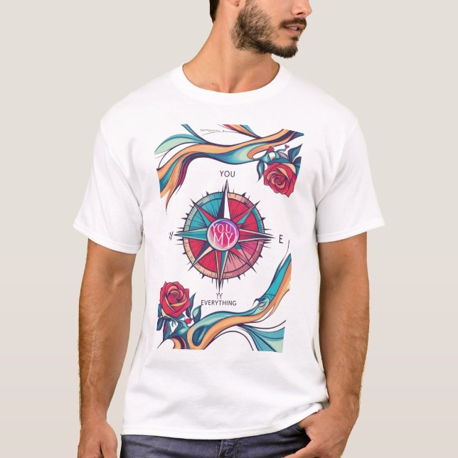T-shirt "Vous êtes mon tout" (Devant)