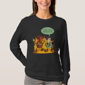T-shirt Vous êtes Prof de Chimie qui surréagit Graphique S