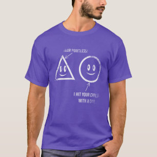 T-shirt Vous êtes sans intérêt Je frappe votre enfant avec