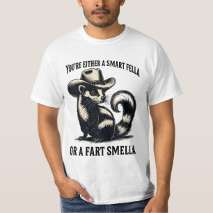 T-shirt Vous êtes soit une Fella intelligente, soit une Fa