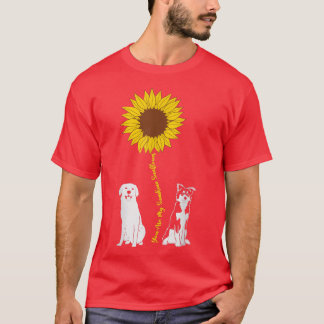 T-shirt Vous Êtes Sunflower My Sunshine Cute Carlin Chien 