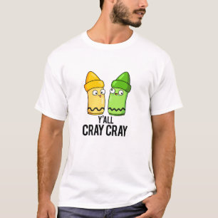 T-shirt Vous êtes tous complètement fous Pun de crayon drô