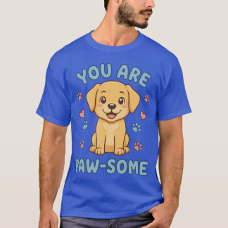 T-shirt Vous êtes un adorable chiot Retriever doré G