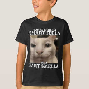 T-shirt Vous êtes un Fella intelligent ou un Fart Smella C