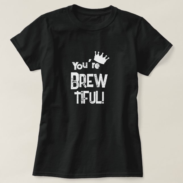 T-shirt Vous êtes un Graphic de petite taille (Design devant)