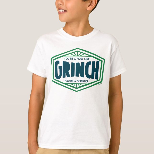 T-shirt Vous êtes un Grinch infect (Devant)