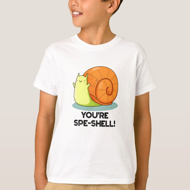 T-shirt Vous êtes un gros coquillage de gros escargots (Devant)