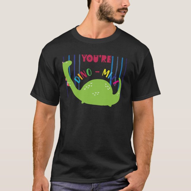 T-shirt Vous êtes un mite de dino (Devant)