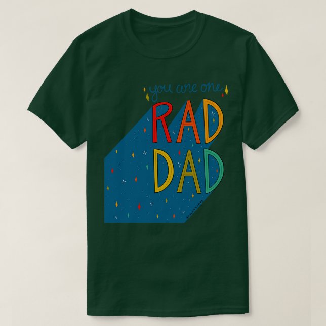 T-shirt Vous êtes un papa rad (Design devant)