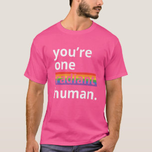 T-shirt Vous êtes une pluie transgenre radiante et bisexue