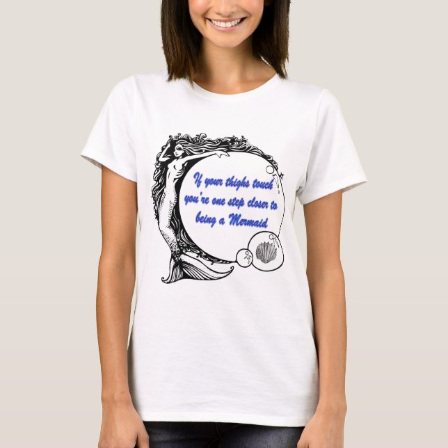 T-shirt Vous êtes une Sirène (Devant)