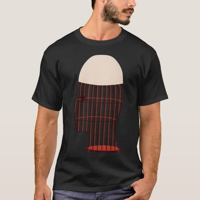 T-shirt Vous êtes votre propre cage (Devant)
