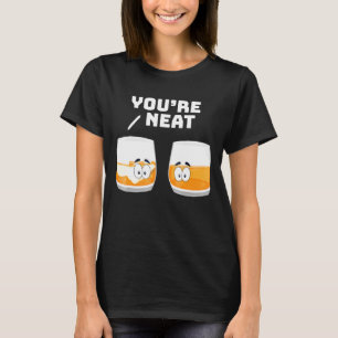 T-shirt Vous êtes whisky sec Écosse Pun Whisky Boire