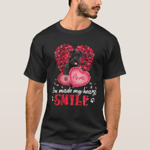 T-shirt Vous Faites De Mon Coeur Smile Schnauzer Miniature