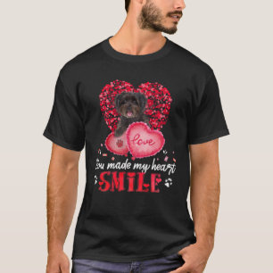 T-shirt Vous Faites De Mon Coeur Souriez Schnoodle Avec Co