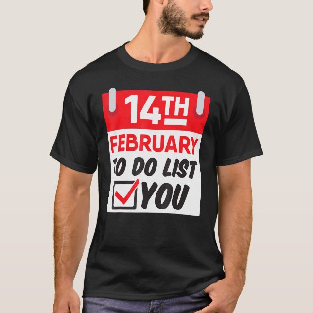 T-shirt Vous Faites Drôle Jour Des Valentines (Devant)