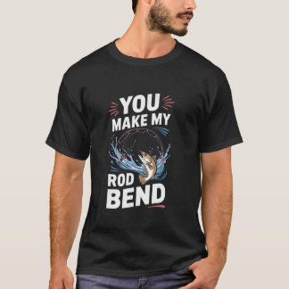 T-shirt Vous faites plier ma canne - Blagues cochonnes Hom
