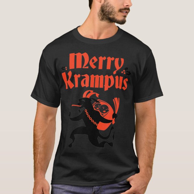 T-shirt Vous Feriez Mieux D'Être Bon, Parce Que Krampus Vi (Devant)