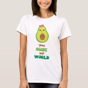 T-shirt Vous Guac mon calembour d'avocat du monde