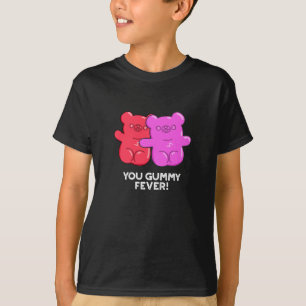 T-shirt Vous Gummy Fete Drôle Candy Pun Dark BG