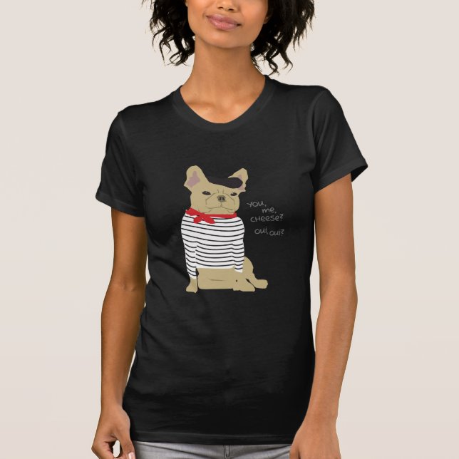 T-shirt Vous, je, fromage ? (Devant)