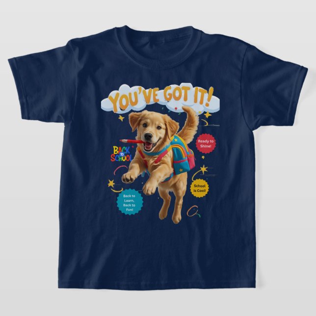 T-shirt Vous l'avez ! – Joie de la rentrée (Poser)