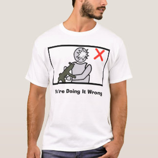 T-shirt Vous le faites faux