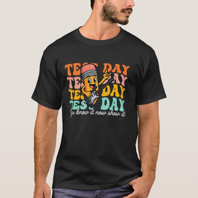 T-shirt Vous le savez maintenant montrez-le enseignant de  (Devant)