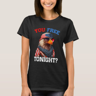 T-shirt Vous Libérez Ce Soir Le Drapeau Drapeau Eagle 4 ju
