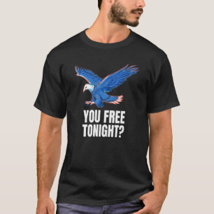 T-shirt Vous Libérez Ce Soir Patriotique American Bald Eag
