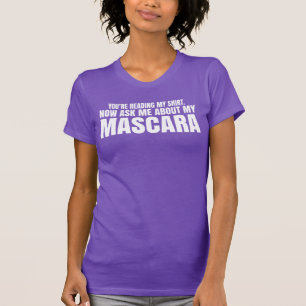 T-shirt Vous lisez ma chemise - mascara de Younique