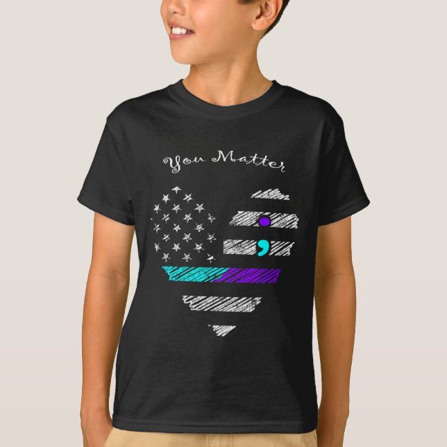 T-shirt Vous Marche de sensibilisation à la prévention du  (Devant)