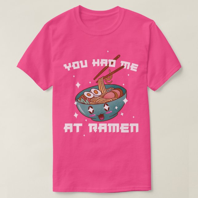 T-shirt Vous M'Avez Eu À Ramen3031 (Design devant)