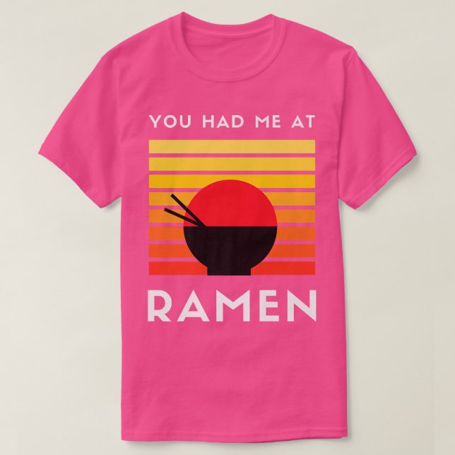 T-shirt Vous M'Avez Eu À Ramen3035 (Design devant)