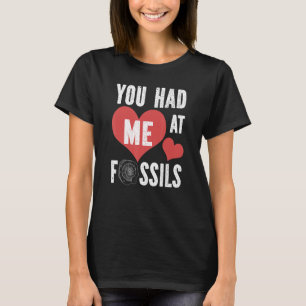 T-shirt Vous M'avez Eu Aux Fossiles Pour Les Archéologues