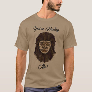 T-shirt Vous me cherchez ? Amusant gros pied Sasquatch Hum