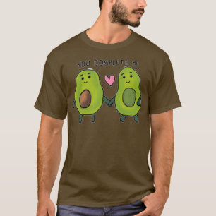 T-shirt vous me complétez avocado 2
