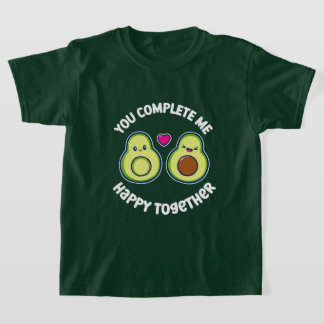 T-shirt Vous Me Complétez Avocado Heureux Ensemble