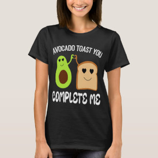 T-shirt vous me complétez Avocado Toast, Valentine Avocado