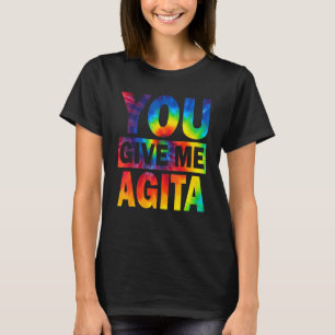 T-shirt Vous Me Donnez Agita Humour Citation Italien Tie D