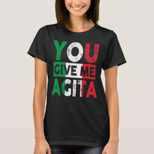 T-shirt Vous Me Donnez Agita Humour Citation Italienne 12