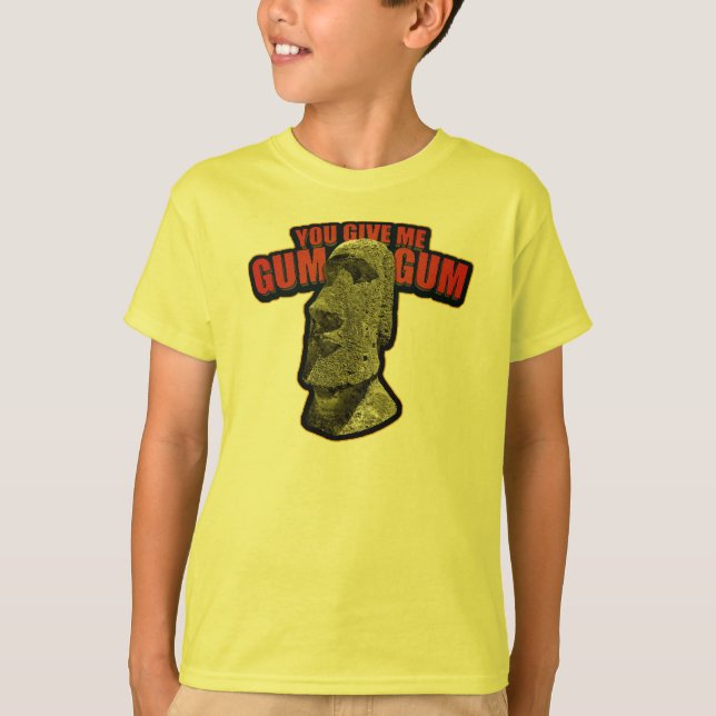T-shirt Vous me donnez la gomme de gomme ! (Devant)