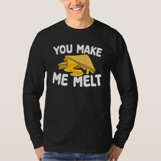 T-shirt Vous Me Faites Fondre Pâtisserie Grilled Cheese Sa