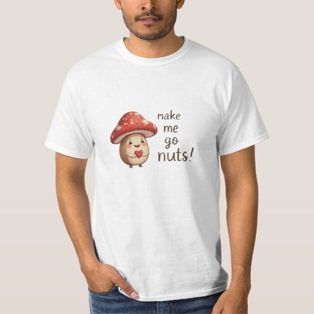 T-shirt Vous Me Faites Passer Des Noix - Noisettes Et Cham (Devant)