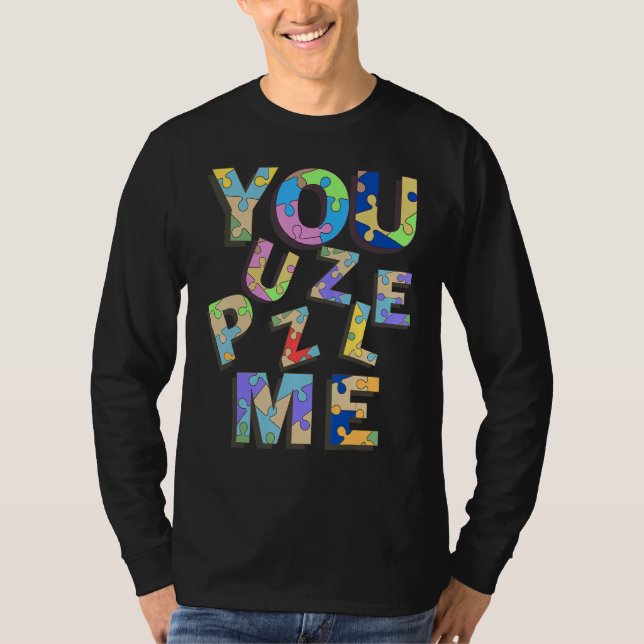 T-shirt Vous Me Puzzle (Devant)