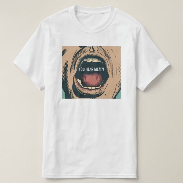 T-shirt Vous M'Entendez (Design devant)