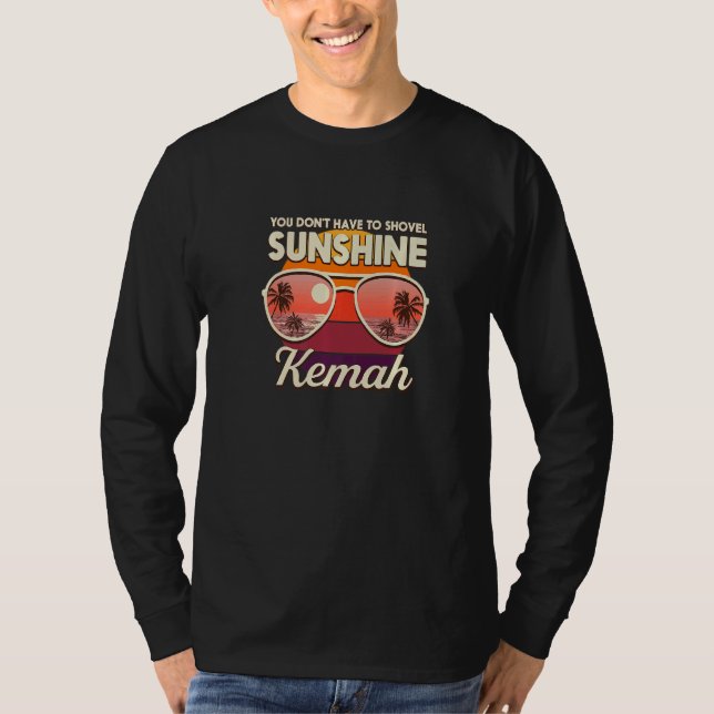 T-shirt Vous n'avez pas besoin de dévaler Sunshine Kemah B (Devant)