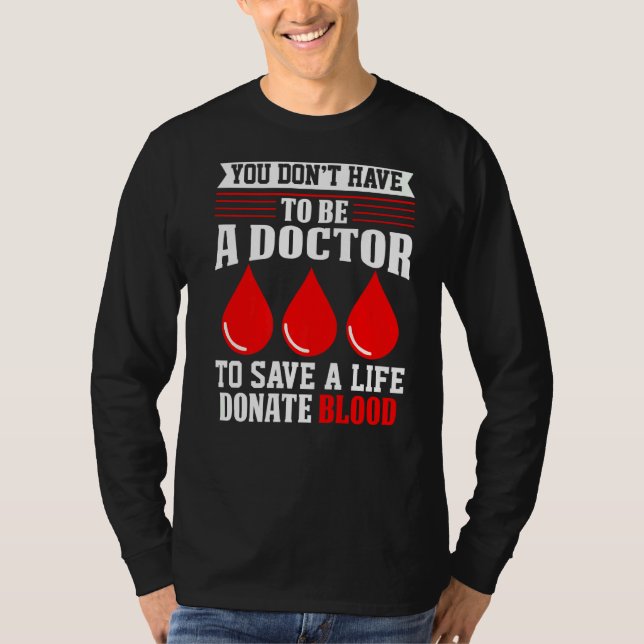 T-shirt Vous n'avez pas besoin d'être un docteur Croix Rou (Devant)